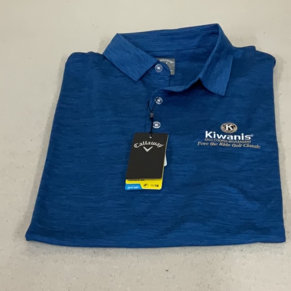 NWT mens short sleeve callaway polo shirt